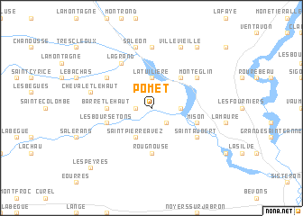 map of Pomet