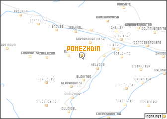 map of Pomezhdin