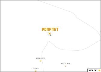 map of Pomfret