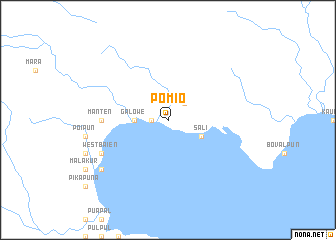 map of Pomio