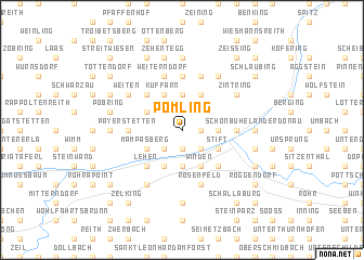 map of Pömling