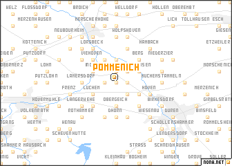 map of Pommenich