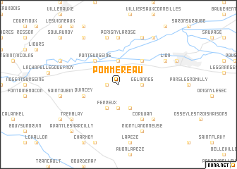 map of Pommereau