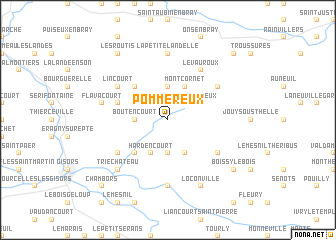 map of Pommereux