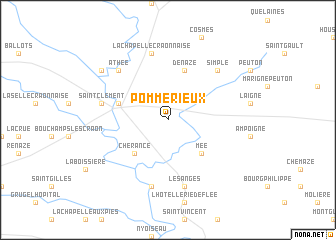 map of Pommerieux