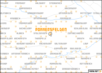 map of Pommersfelden