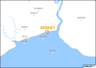 map of Pommiet