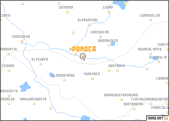 map of Pomoca