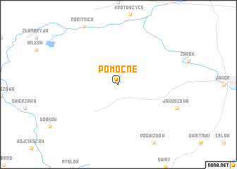 map of Pomocne