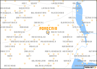 map of Pomocnia