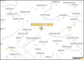 map of Pomogaylova