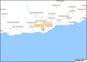 map of Pomok-tong