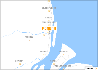 map of Pomona