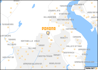 map of Pomona