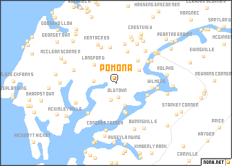 map of Pomona