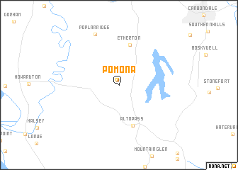 map of Pomona