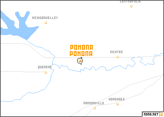 map of Pomona