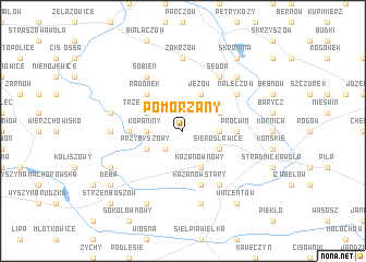 map of Pomorzany