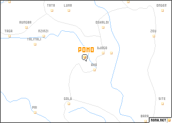 map of Pomo