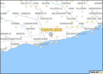 map of Pompeiana