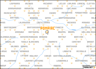 map of Pompiac