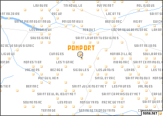 map of Pomport