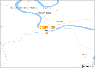 map of Pomshor