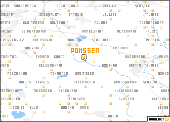 map of Pomssen