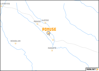 map of Pomuse