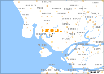 map of Pomwalal