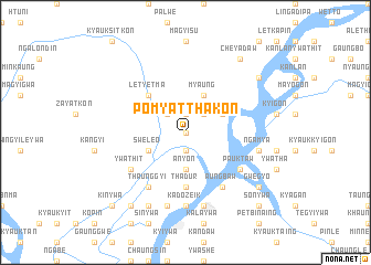 map of Pomyatthakon