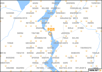 map of Pom