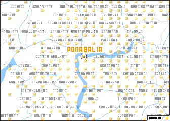 map of Ponābālia