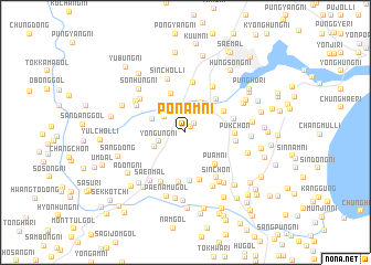 map of P\
