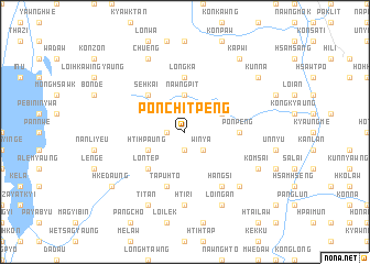 map of Ponchitpeng