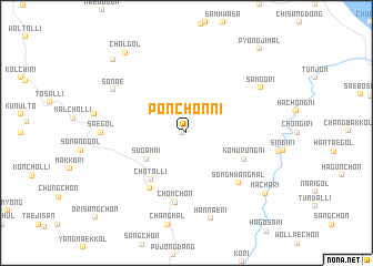 map of Pŏnch\