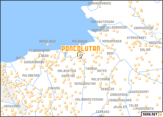 map of Poncolutan