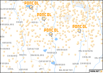 map of Poncol