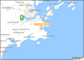 map of Pond Cove