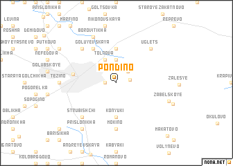 map of Pondino