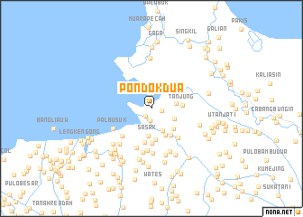 map of Pondokdua
