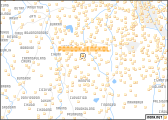 map of Pondokjengkol