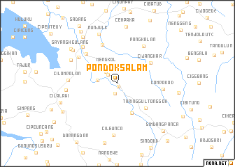 map of Pondoksalam