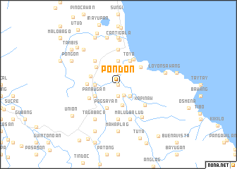 map of Pondon