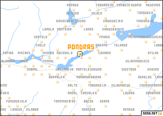map of Pondras