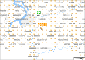 map of P\