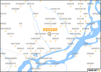 map of Pongan