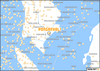 map of Pongarwāli