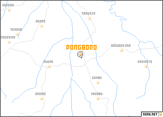 map of Pongboro