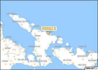 map of Pongco